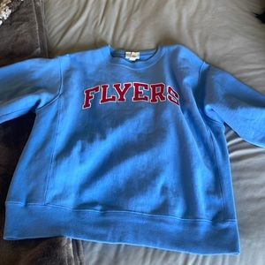 Dayton flyers blue champion crewneck barely worn size medium
